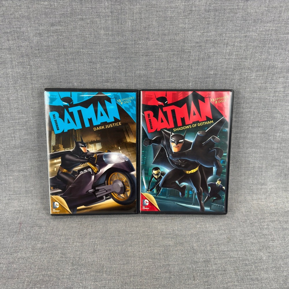 Beware The Batman DVD: Dark Justice & Shadows Of Gotham Season 1 Part 1 & 2